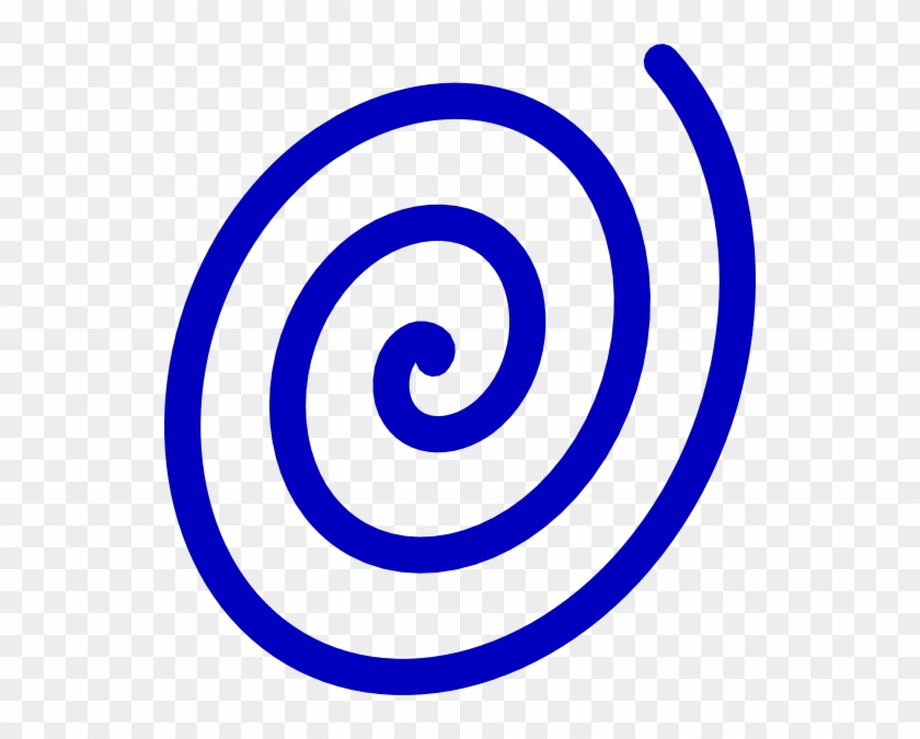 Blue Spiral Clip Art At Clker Com Vector Clip Art Online - Blue Spiral Clipart #294180