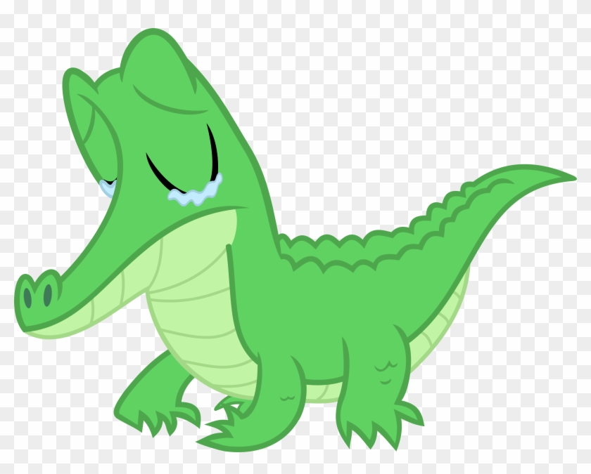 A Sad Little Gator By Porygon2z A Sad Little Gator - Sad Crocodile Cartoon #294276