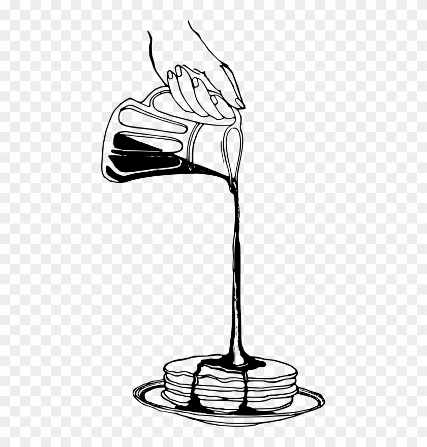 Maple Syrup - Syrup Black And White #294438
