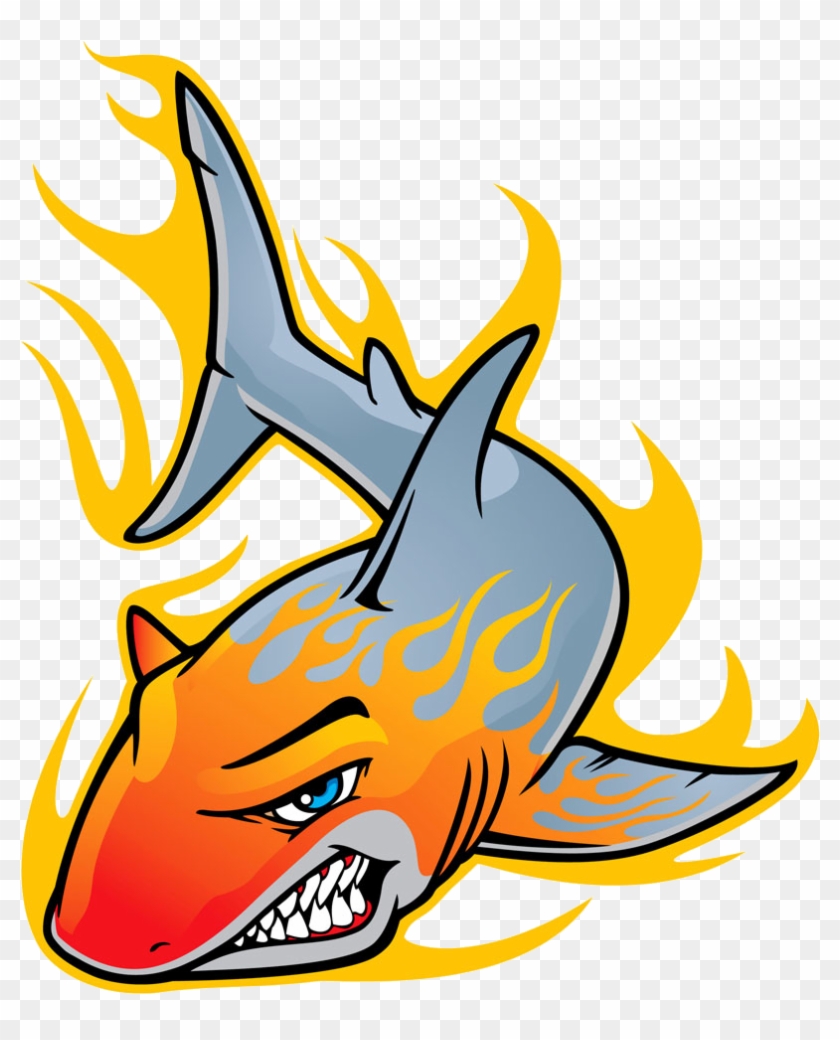 Bizant River Shark Clip Art - Bizant River Shark Clip Art #294592