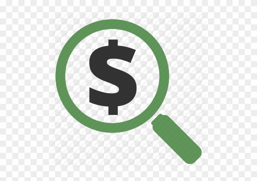 Grey Dollar Sign Icon #294556