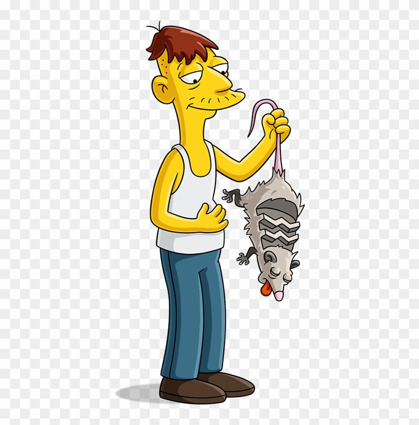 Cletus Spuckler Groundskeeper Willie Snake Jailbird - Cletus Spuckler Groundskeeper Willie Snake Jailbird #294719