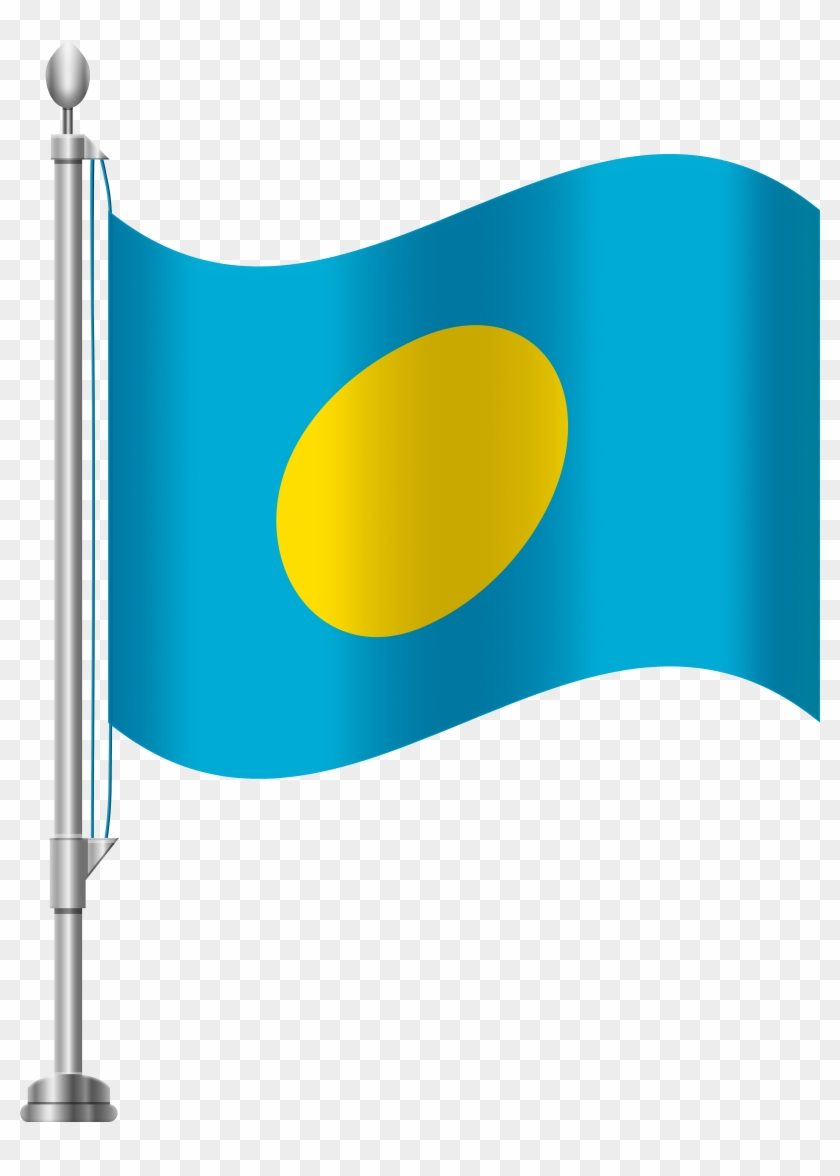 Palau Flag Png Clip Art - Palau Flag Png Clip Art #295260