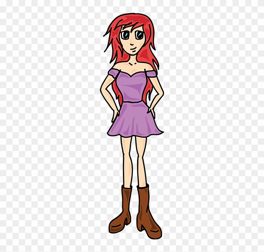 Girl Carton - Clip Art #295407