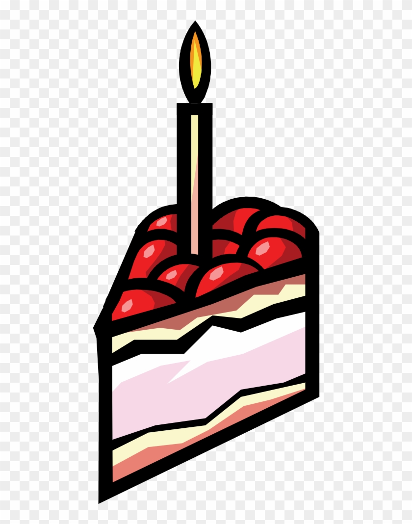 Slice Of Cherry Cake - Slice Of Cherry Cake #295501