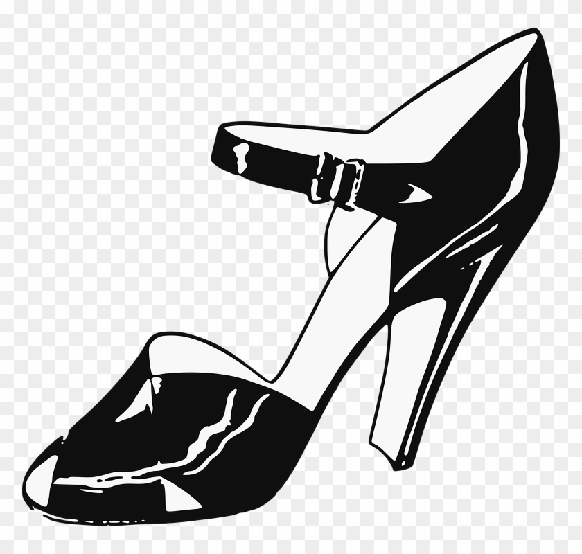 Dance Shoes Cliparts 3, Buy Clip Art - Ladies Chappal Clipart #295552