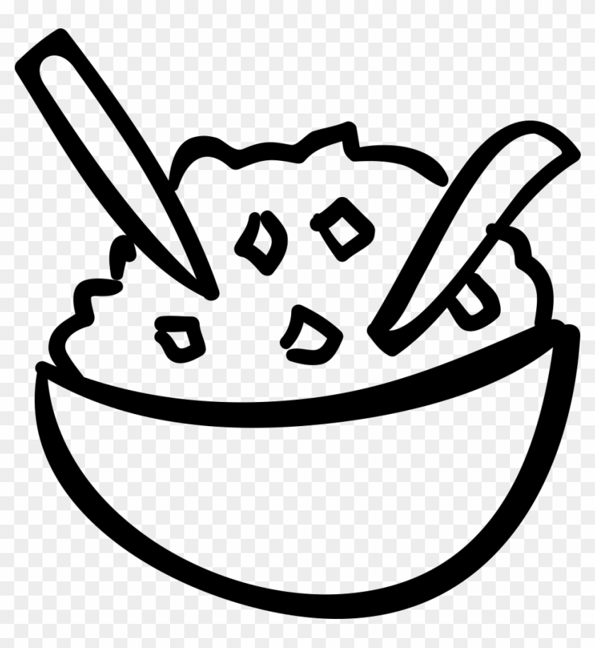 Rice Bowl Svg Png Icon Free Download - Rice In Bowl Logo #296004