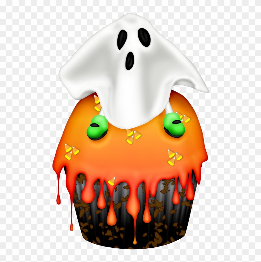 Halloween Clipartfall Thingscup Cakeshalloween Partiesvintage - Cupcake #296391
