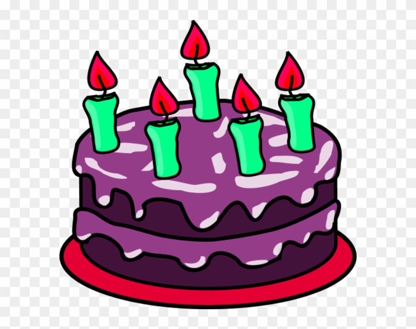 Happy Birthday Cake Clip Art Png - Happy Birthday Cake Clip Art Png #296490