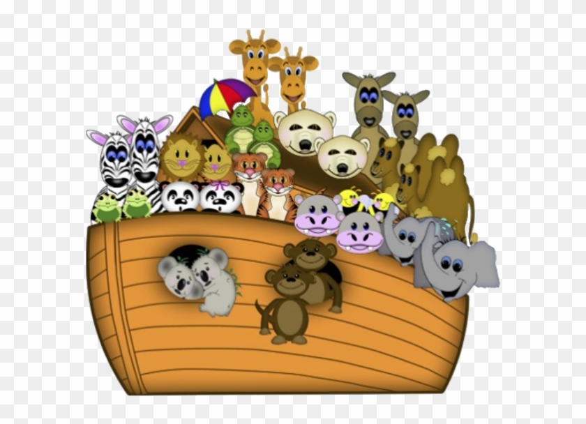 Clip Art Noah S Ark Animals Flood Clipart Pencil And - Noah's Ark Animals Two By Two #296567