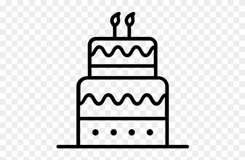Birthday Cake Rubber Stamp - Desenhos De Bolos De Aniversário Para Colorir #296624