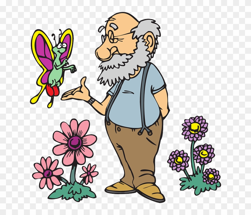 Free Image On Pixabay - Nice Old Man Cartoon #296928
