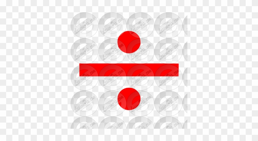 Division Stencil - Clip Art #297063