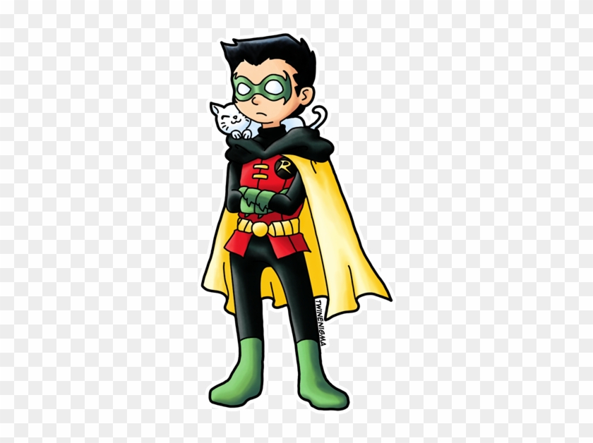 Chibi Robin No 5 By Twinenigma - Batman And Robin Chibi #297265
