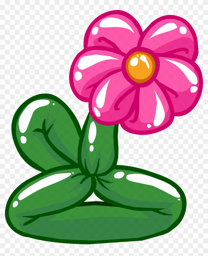 Penguin Clipart Flower - Flower Hat Clip Art #297471