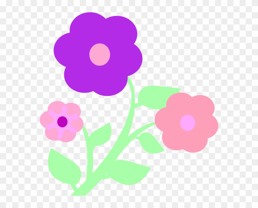 Pastel Flowers Clip Art - Pastel Flower Clip Art #297619