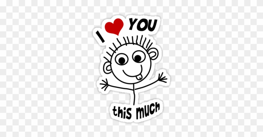 Lawdesign Portfolio I Love You This Muchi Love You - Handmade Love Wish String Friendship Bracelet Red Cord #297714