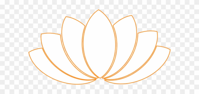 Lotus Flower Black And White Clipart - Clip Art #297846