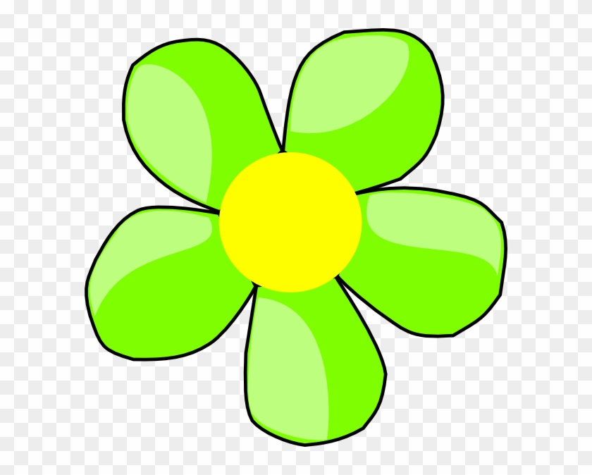 Green Flower 1 Clip Art At Clkercom Vector - Clip Art #298463