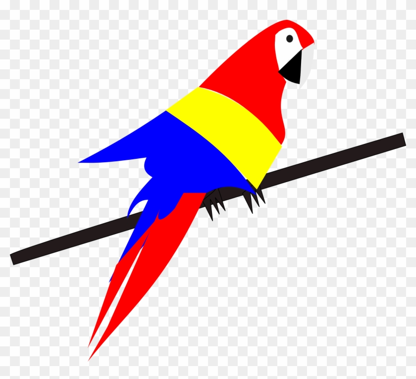 Sitting Parrot Cliparts 12, Buy Clip Art - Papagayo Clipart #298579
