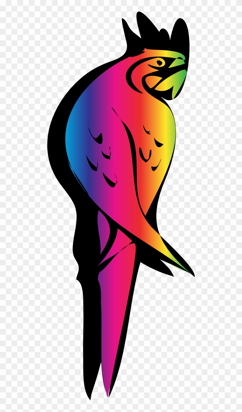 صورة ببغاء ملون - Svg-edit #298812