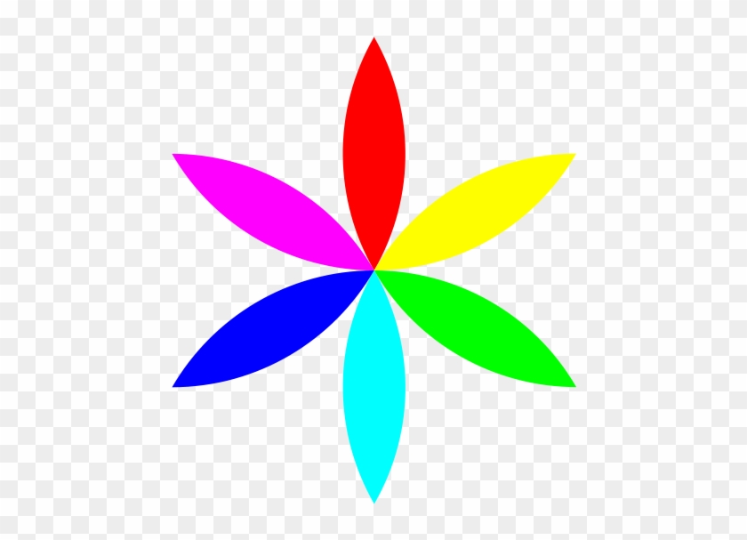 6 Colorful Long Football Flower Png Clip Arts - Flower Clip Art Colorful #298995
