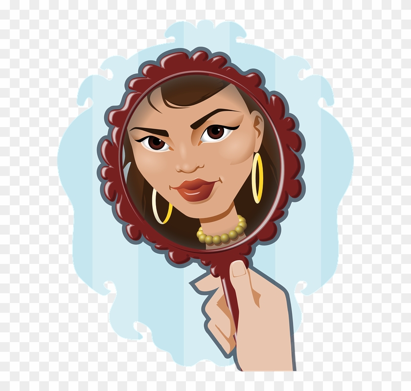 Woman Character Cliparts 27, - Mirror In Me [book] #299221