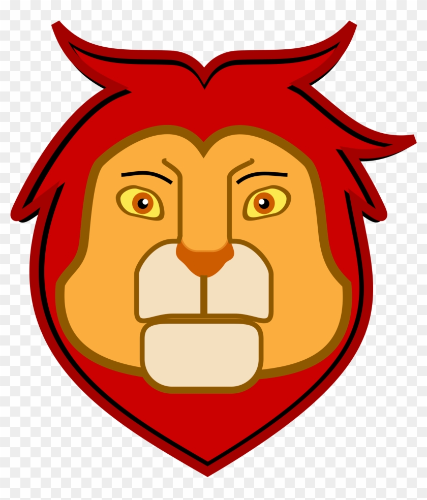 Lion Head Cartoon 21, Buy Clip Art - Clip Art #299296