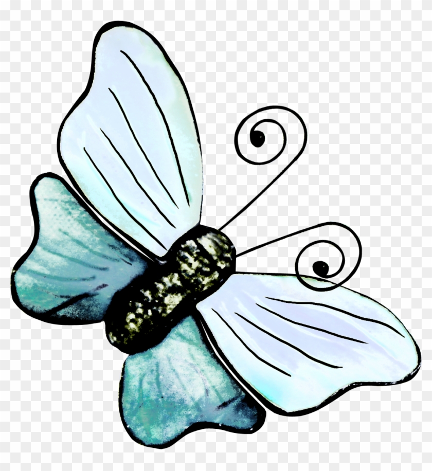 Butterfly Cartoon Drawing Clip Art - Butterfly Cartoon Drawing Clip Art #300362