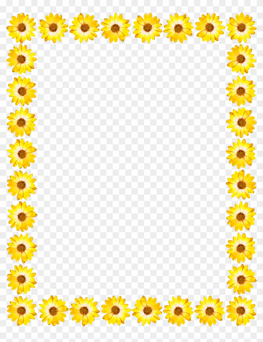 Big Image - Yellow Star Border Clipart #300186