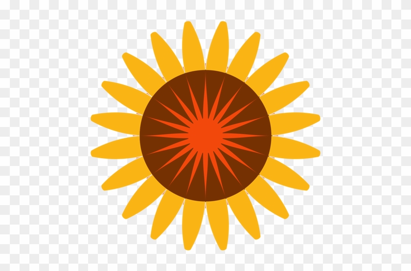 Flat Isolated Sunflower Head Icon Transparent Png - Rinpoch Wheelset #300222