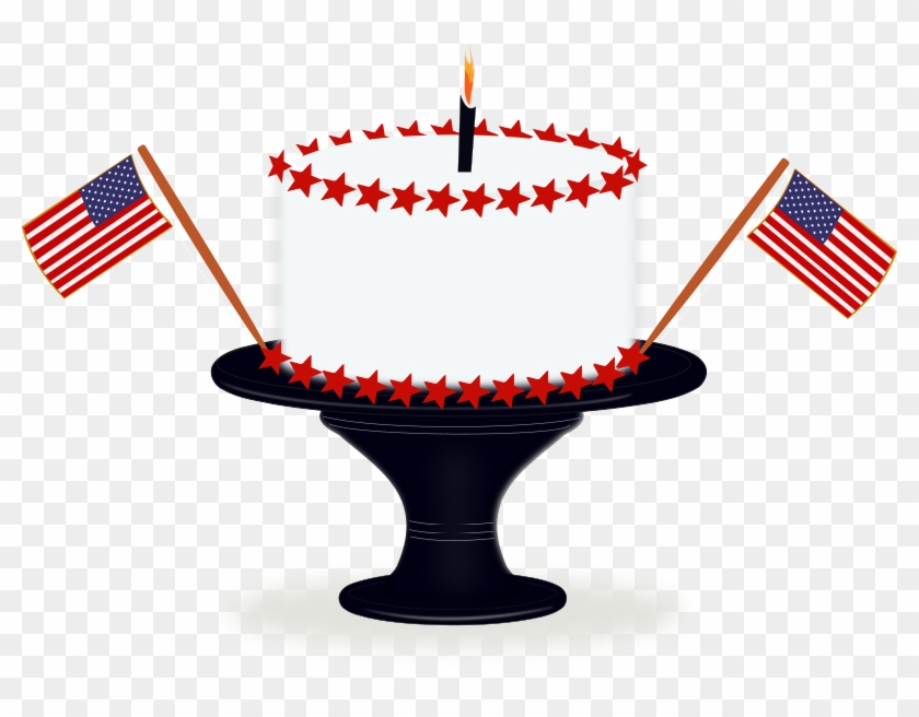 United Stats Birthday Cake - 4th Of July Birthday #300228