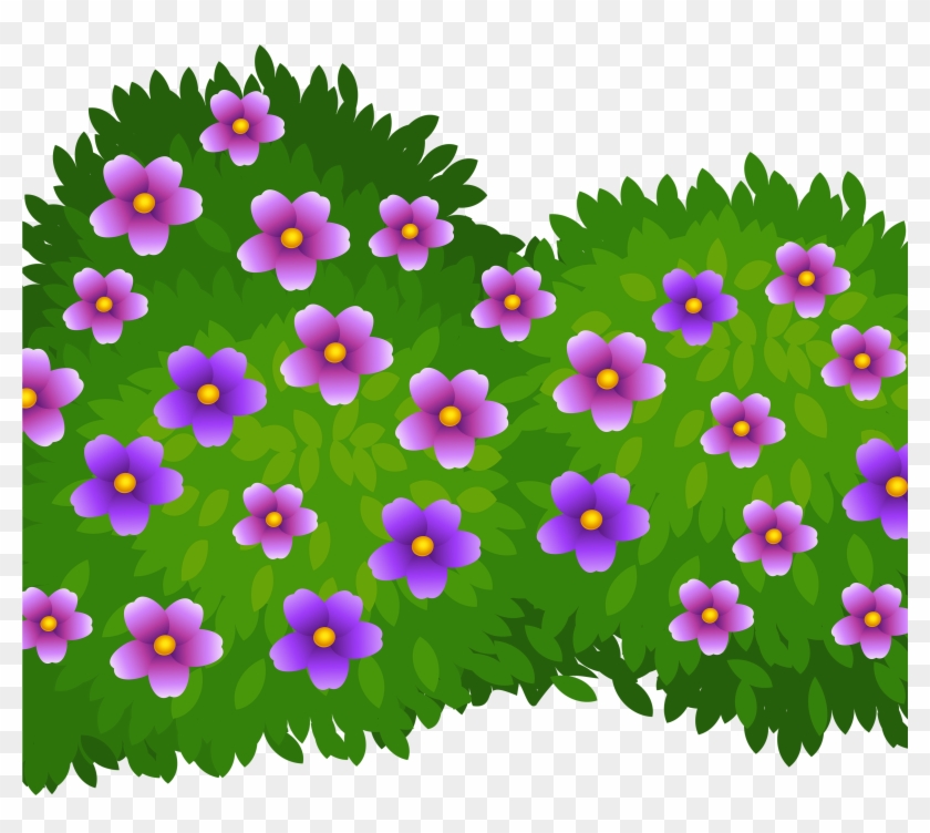 Rose Bush Clipart Transparent - Clip Art #300477