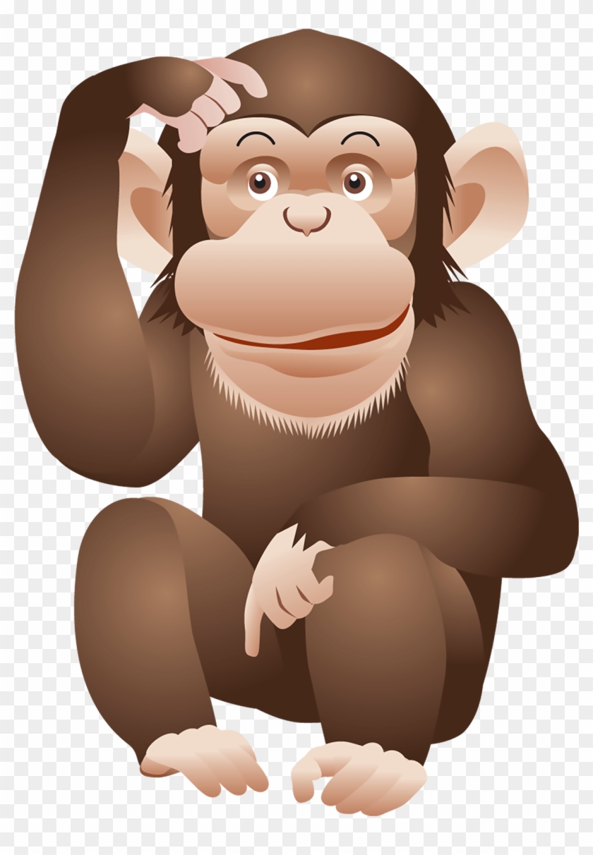 Monkey Clipart Png - Monkey Png #300643