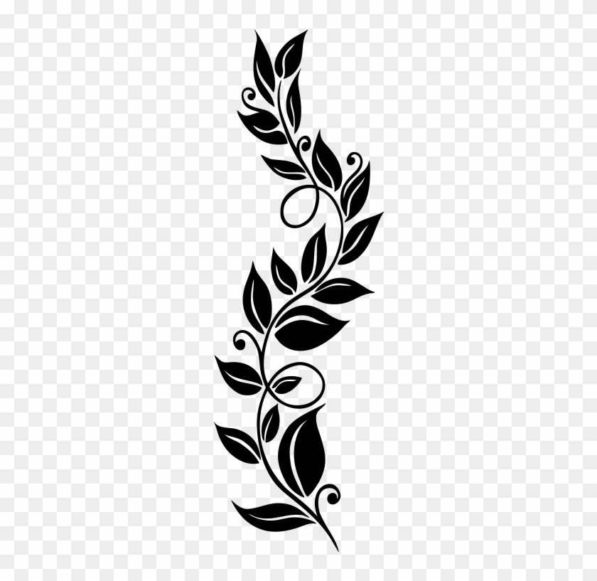 Affordable Excellent Wandtattoo Ornament X With Vgel - Silhouette Ranke #301130