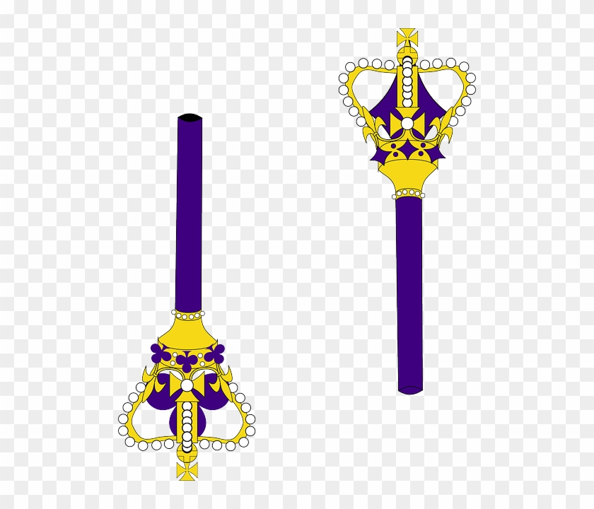 Sceptre King Clipart - King Staff Clipart #301386