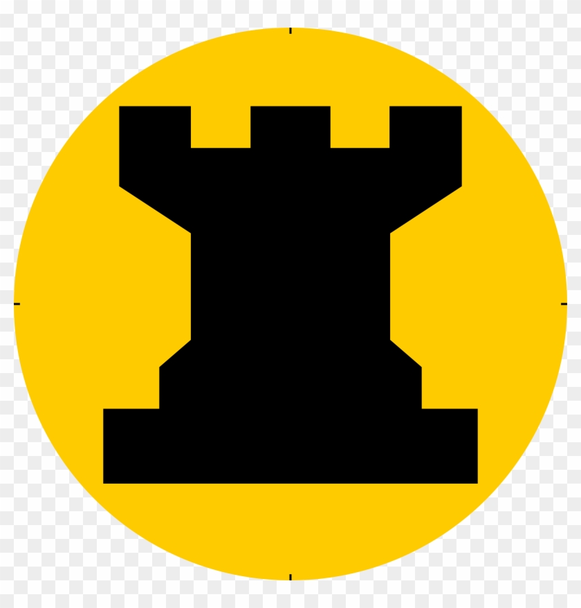Chess Piece Symbol Black Rook Torre Negra - Chess #301562