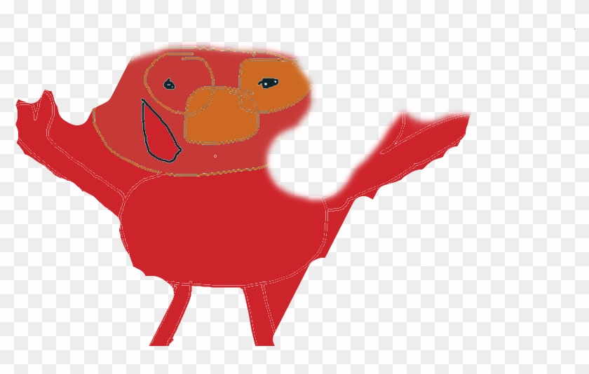 Bad Drawing Of Elmo By Terrible Band Drawin - Parrot #302835