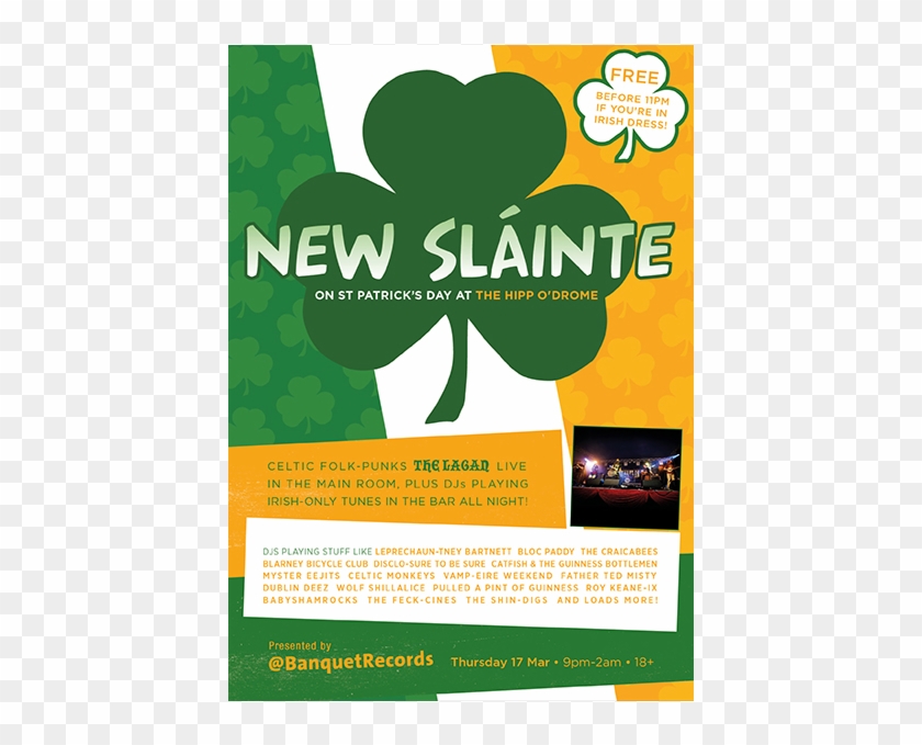 New Slainte / The Lagan Thursday 17th March At The - Flyer #303220