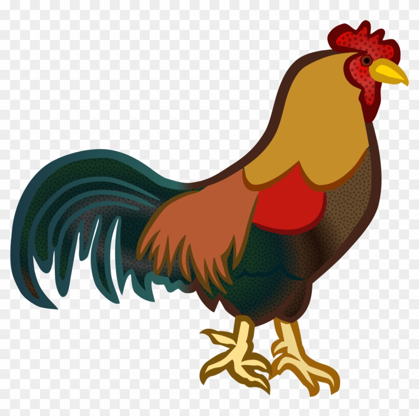 Big Image - Clean / Dirty (rooster Chicken) 2.25" Magnet Dishes #303696