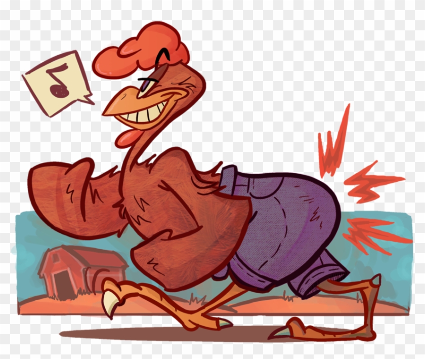 Denim Chicken By Tr-b On Clipart Library - Chicken #303816