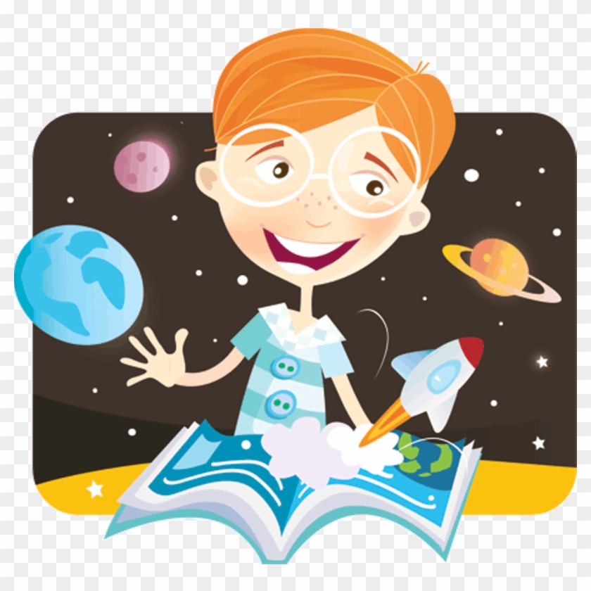 Genius Boy Clipart - Investigating Science: Using Everyday Objects #304061