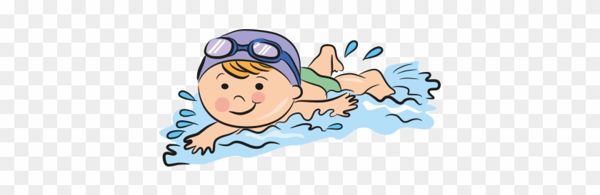 Clipart Denizde Yüzen Çocuk - Free Clipart Boy Swimming Transparent #304242