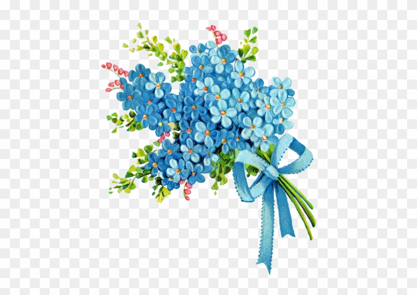 Catnipstudiocollage - Victorian Forget Me Not #304305