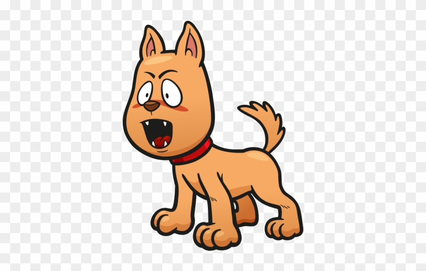 Clipart Eğlenceli Havlayan Köpek - Vector Graphics #304459