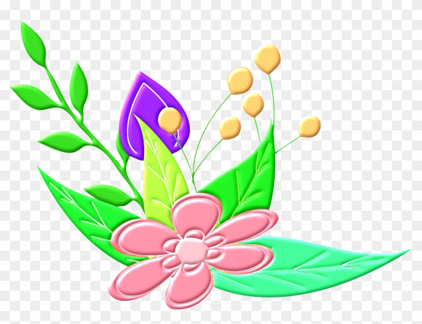 Flower Vector Png 18, - Flower Vector Png 18, #305640