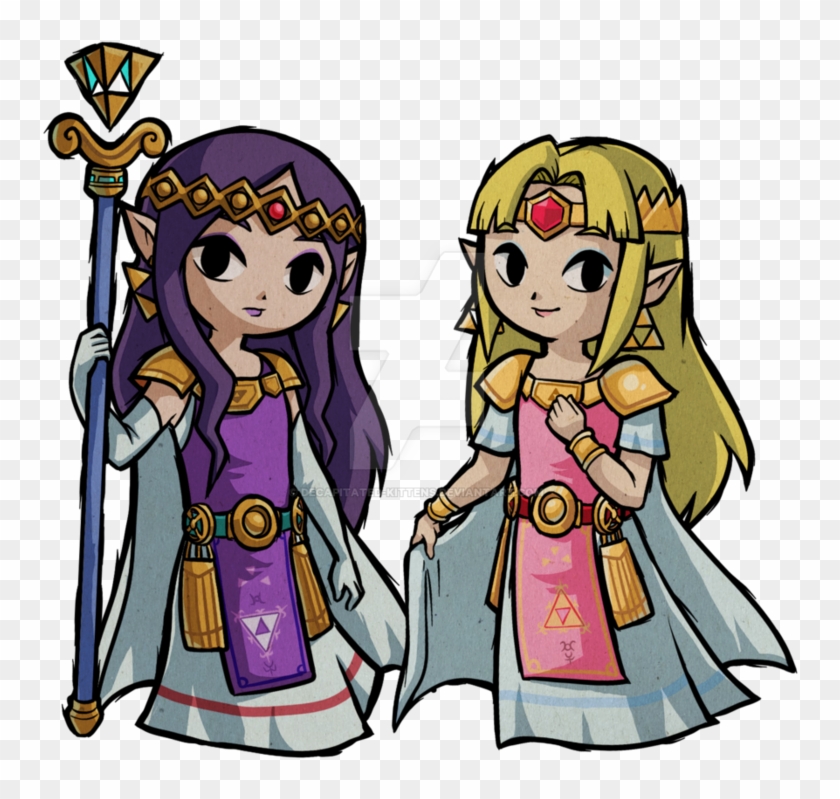 Hilda And Zelda Wind Waker - Hilda From A Link Between Worlds #305652