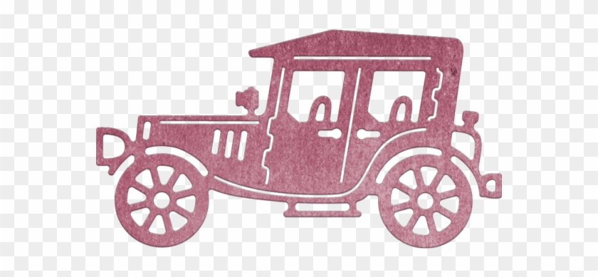 Cheery Lynn Designs Stanzform Oldtimer / Old Car Cabd33 - Color #305662