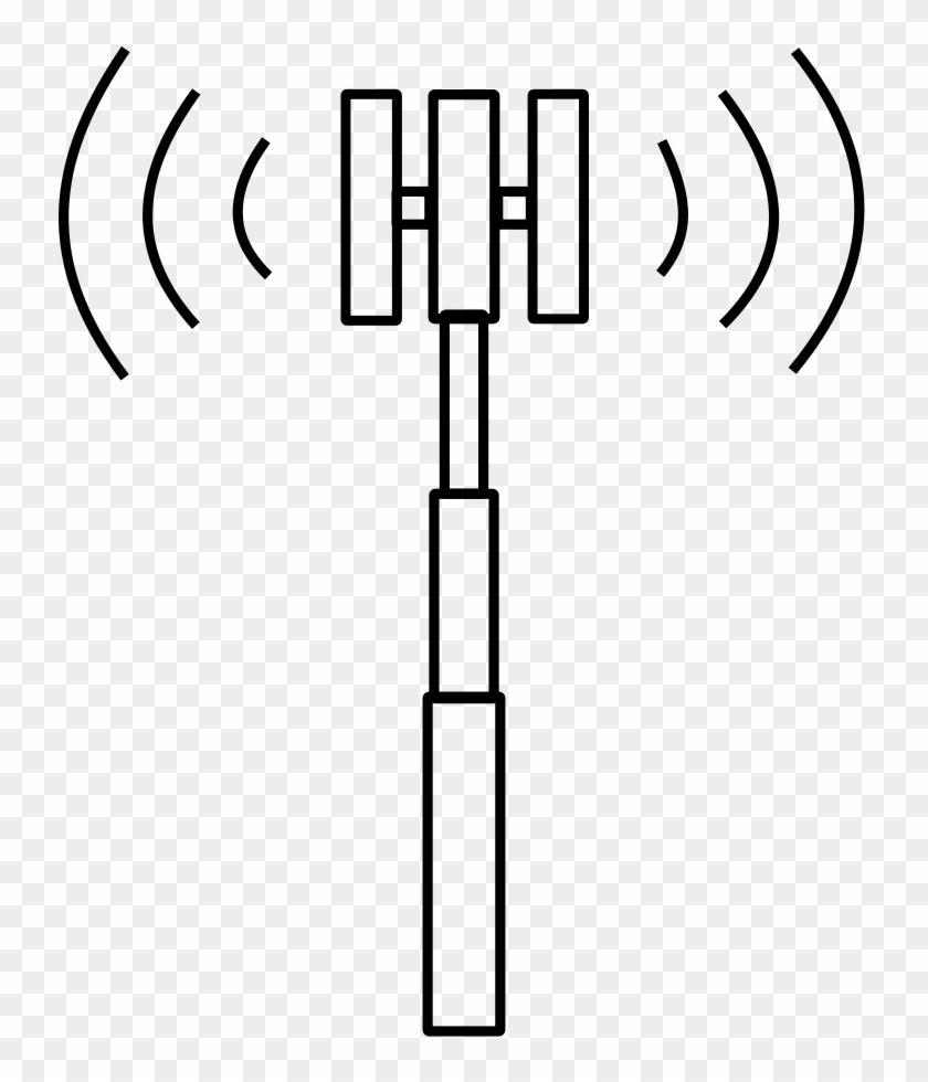 Word War Vi Tesla Tower Clipart, Vector Clip Art Online, - Cell Phone Tower Clipart #306025