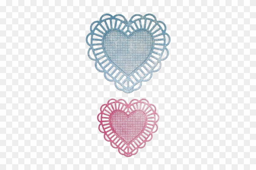 Cheery Lynn Designs Two Of Hearts Die Cut Out - Dibujos Para Aplicar El Puntillismo #306058